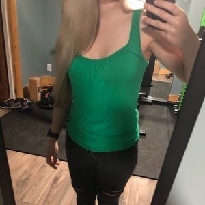 Garage tank top - green
